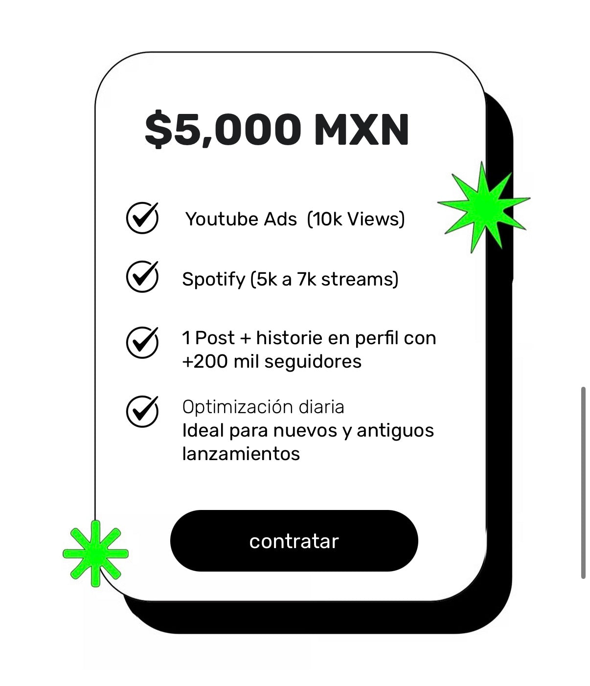 Spotify + Youtube + Pagina Viral